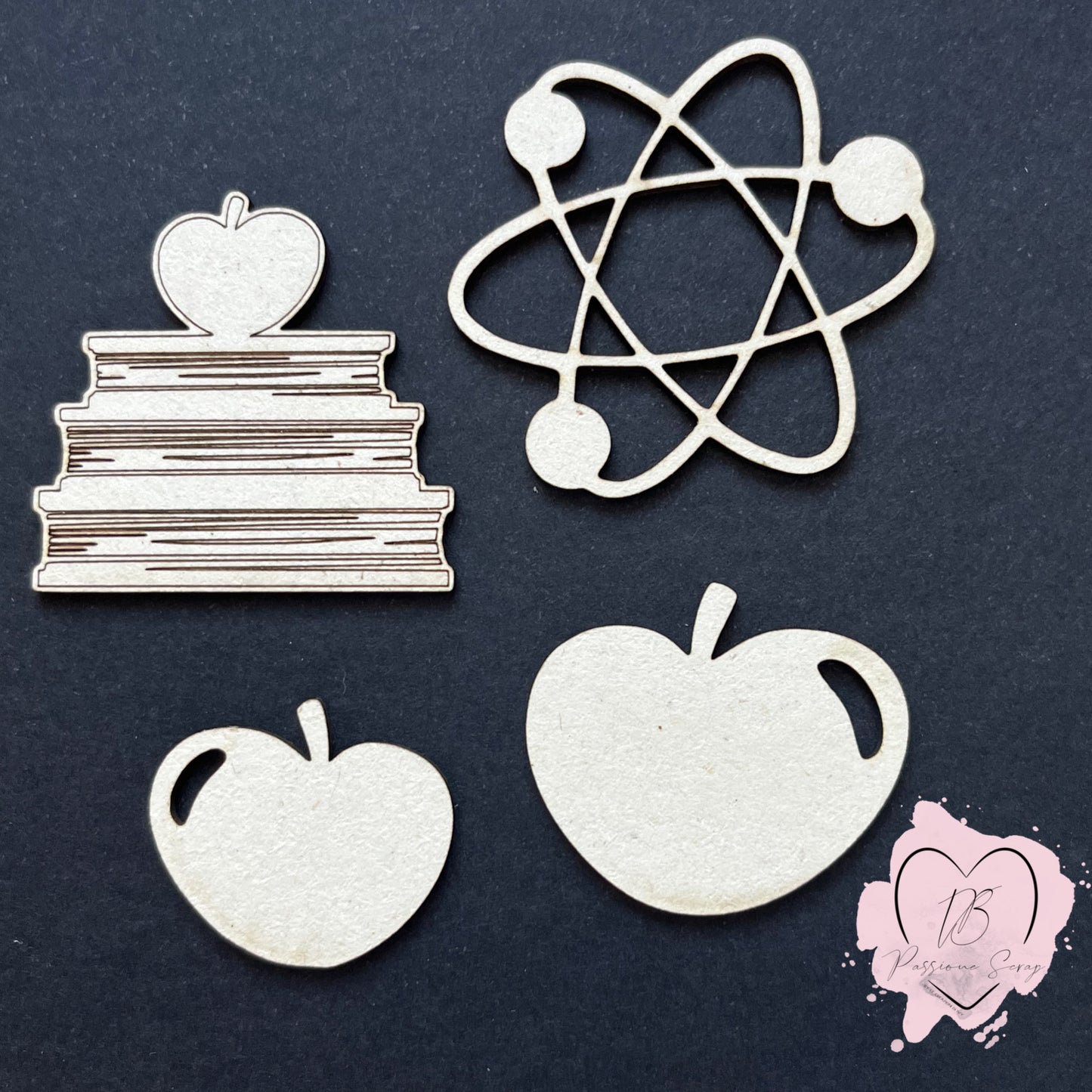 Chipboard set piccolo "W la scuola"