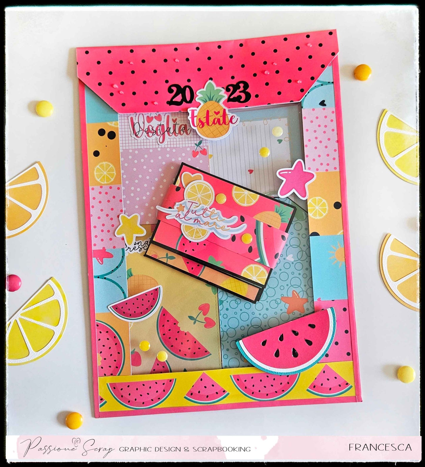 Paper Pad 12 x 12" Estate Pop