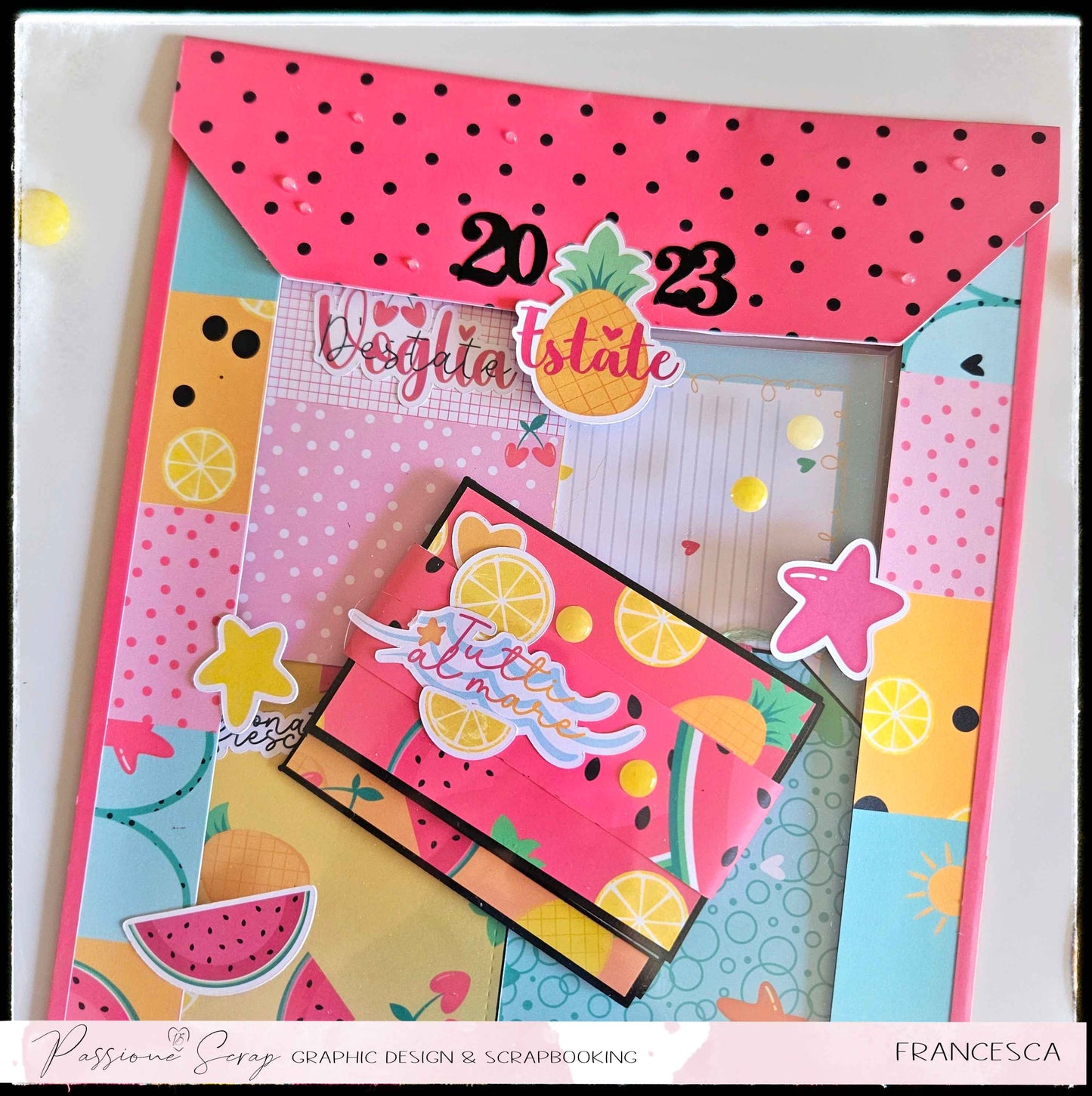 Paper Pad 12 x 12" Estate Pop