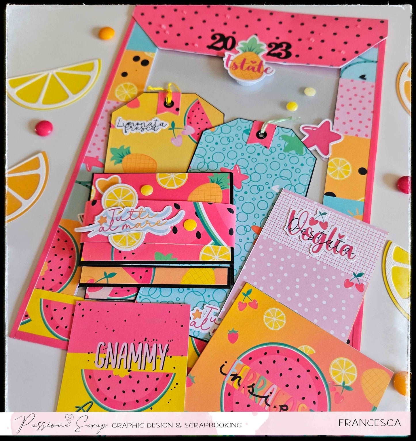 Paper Pad 12 x 12" Estate Pop