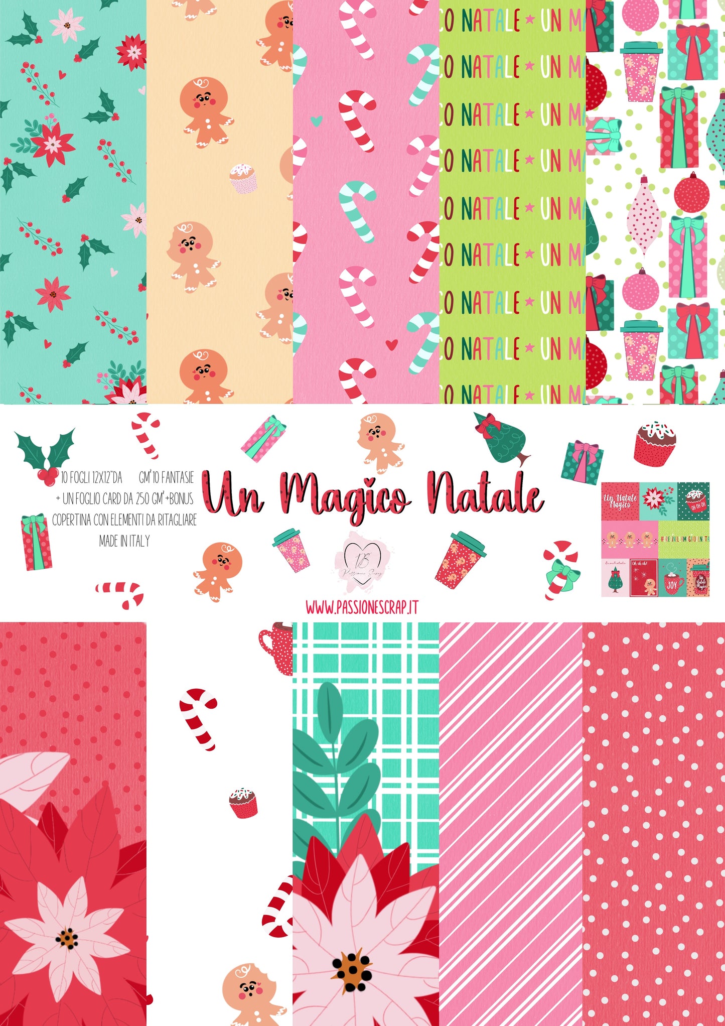 Paper pad A4 Un Magico Natale