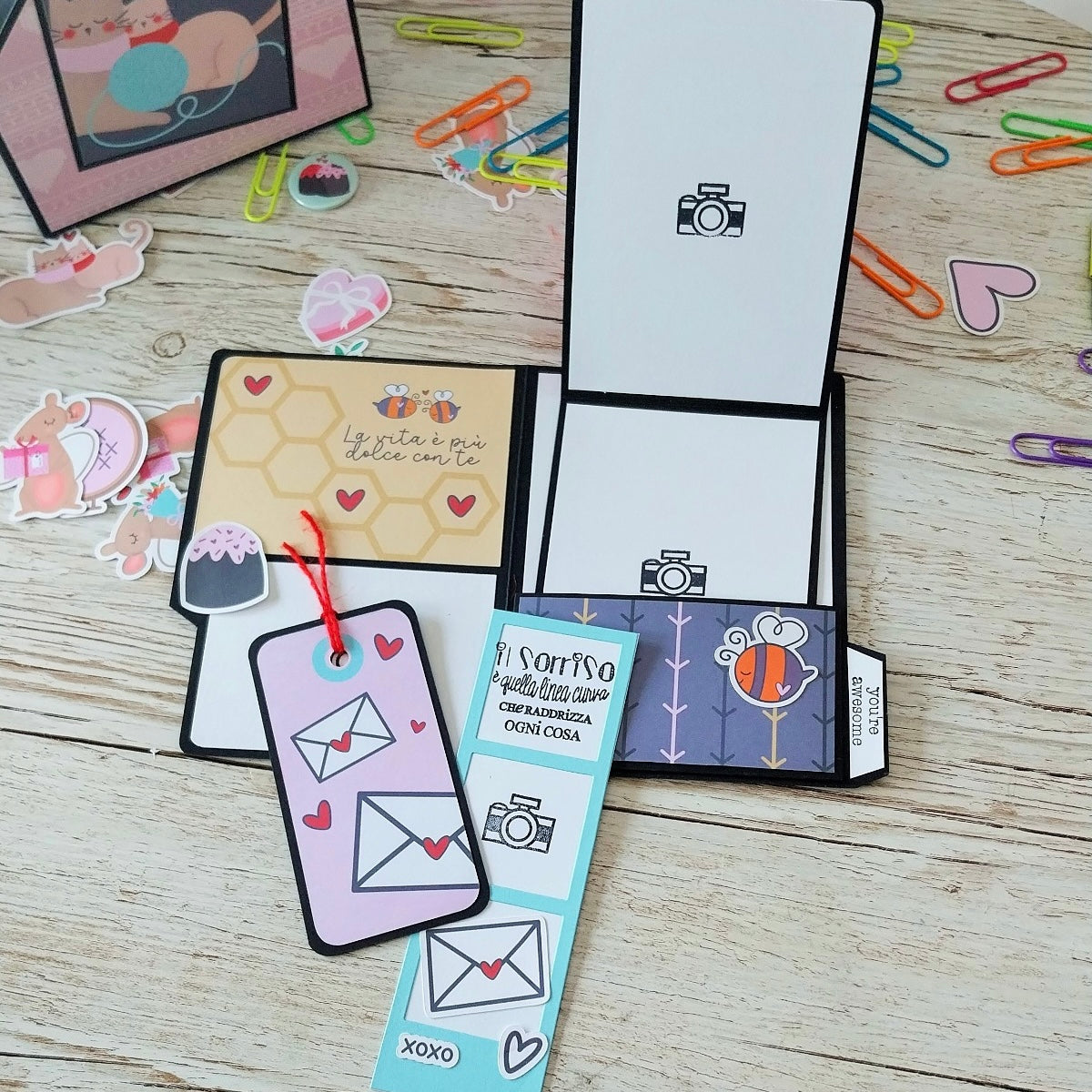 Paper pad in A4 "Legami d'amore"