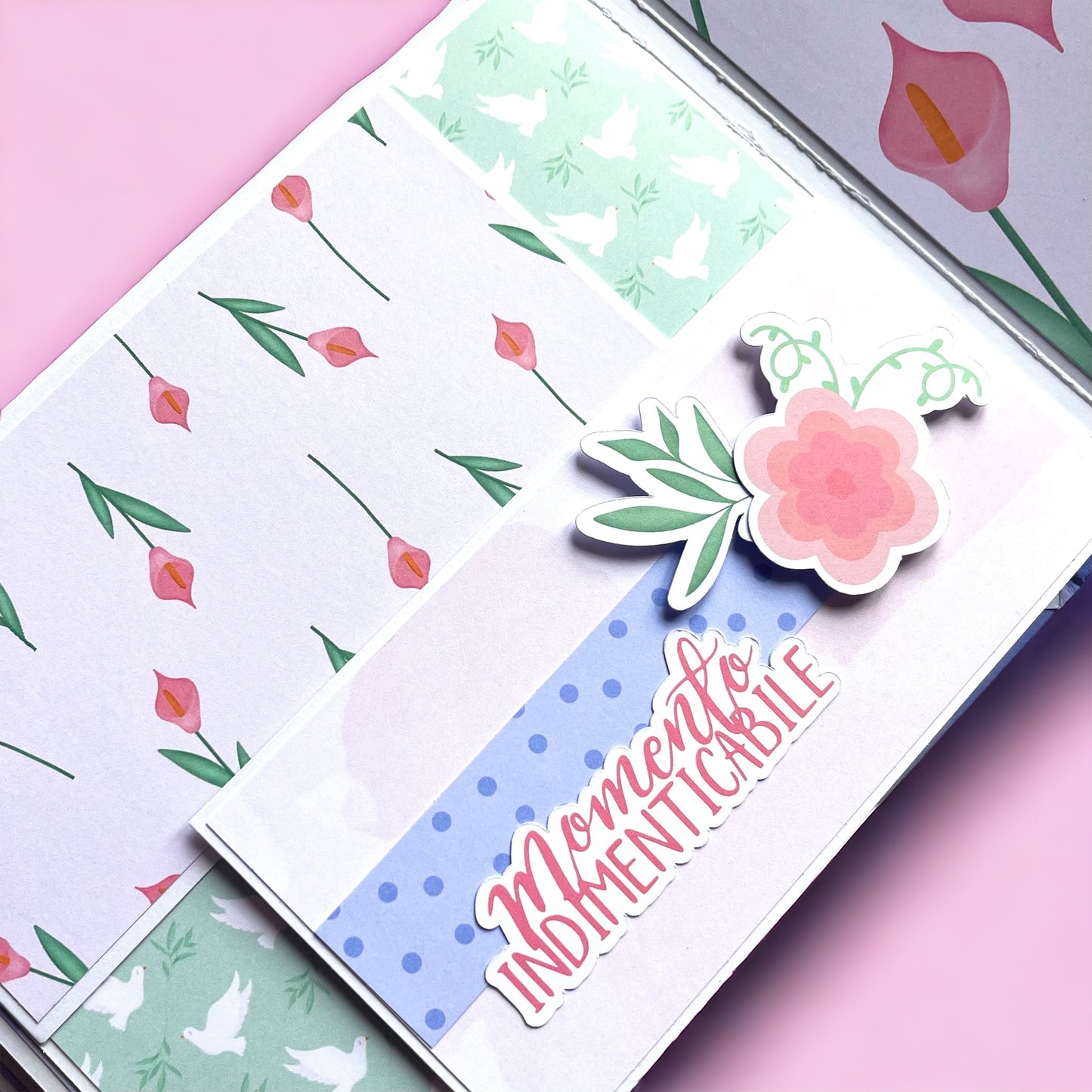 Paper pad 12 x 12" La mia Prima Comunione bimba