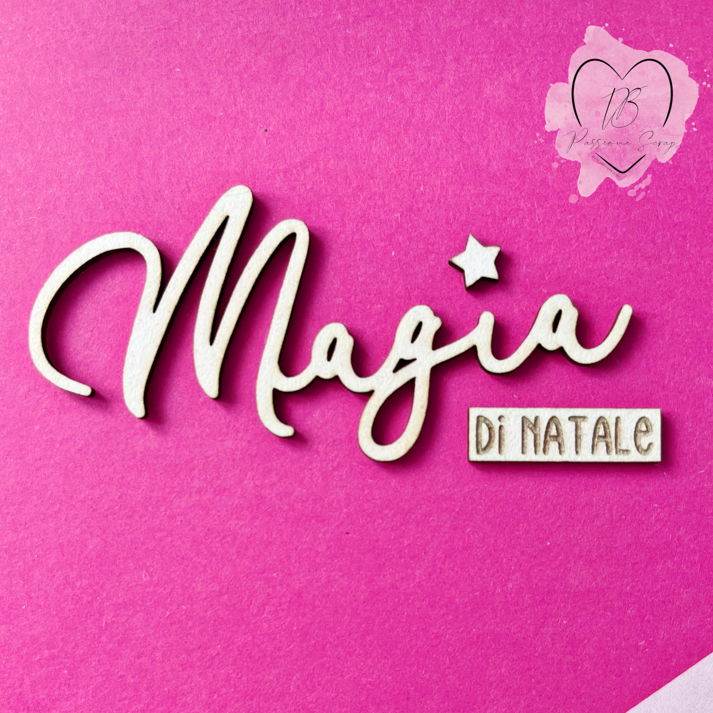 Chipboard Magia di Natale “Ricordi di Natale”