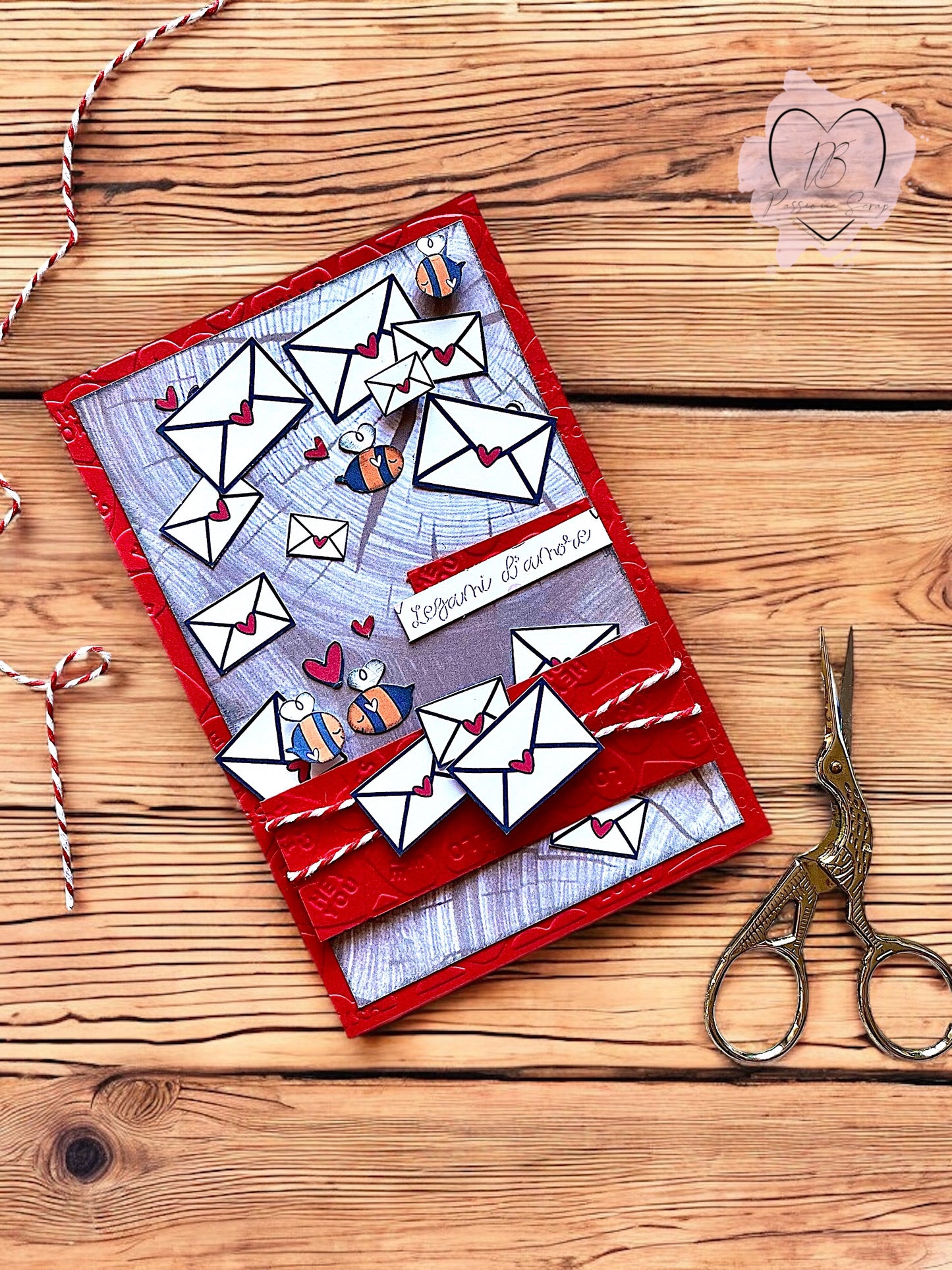 Paper Pad 12 x 12" "Legami d'amore"
