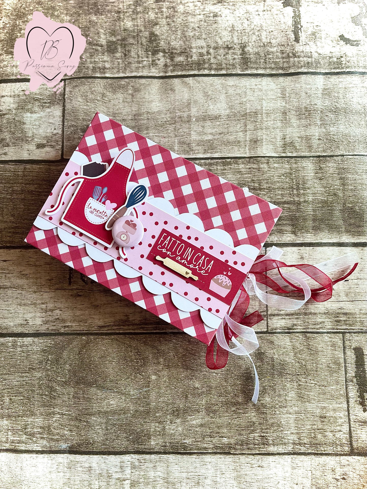 Paper Pad 12 x 12" "Le ricette del cuore"