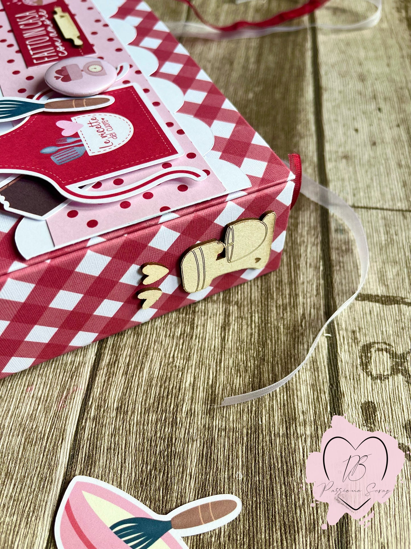 Paper Pad 12 x 12" "Le ricette del cuore"