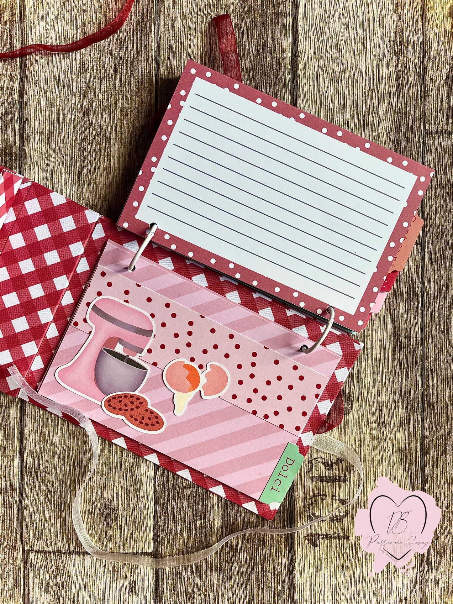 Paper Pad 12 x 12" "Le ricette del cuore"