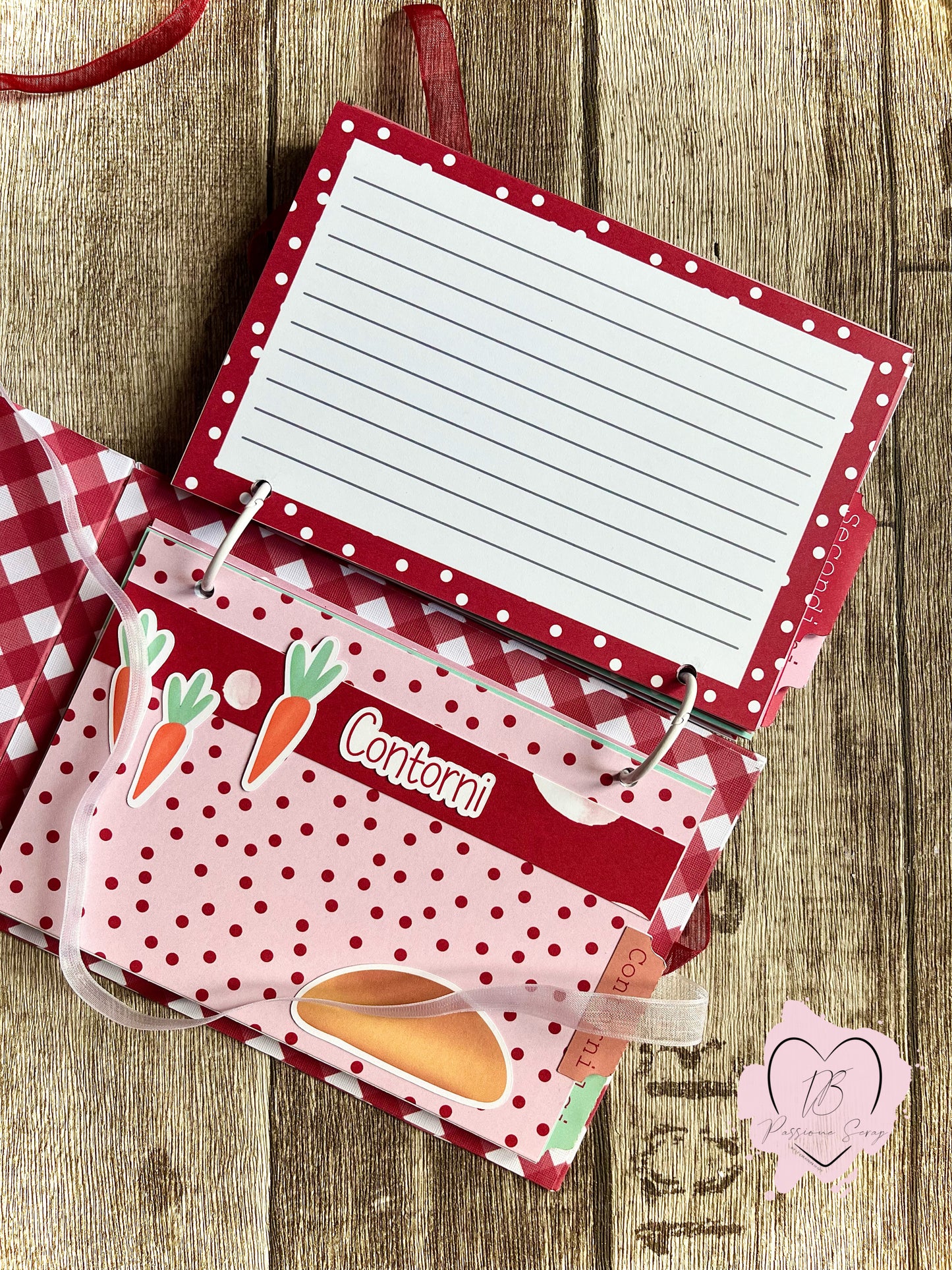 Paper Pad 12 x 12" "Le ricette del cuore"