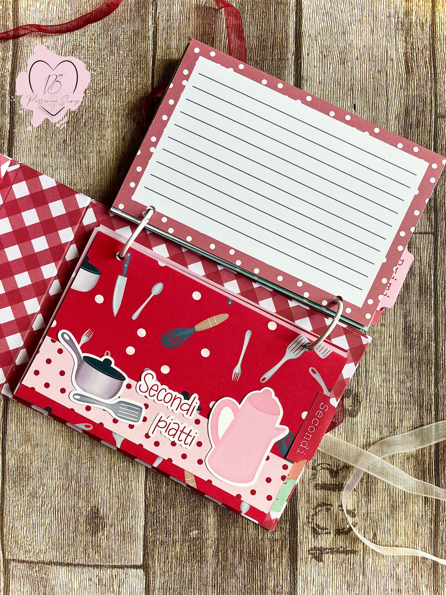 Paper Pad 12 x 12" "Le ricette del cuore"