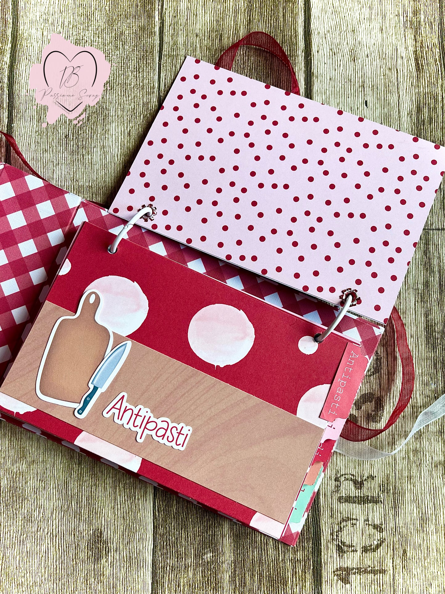 Paper Pad 12 x 12" "Le ricette del cuore"