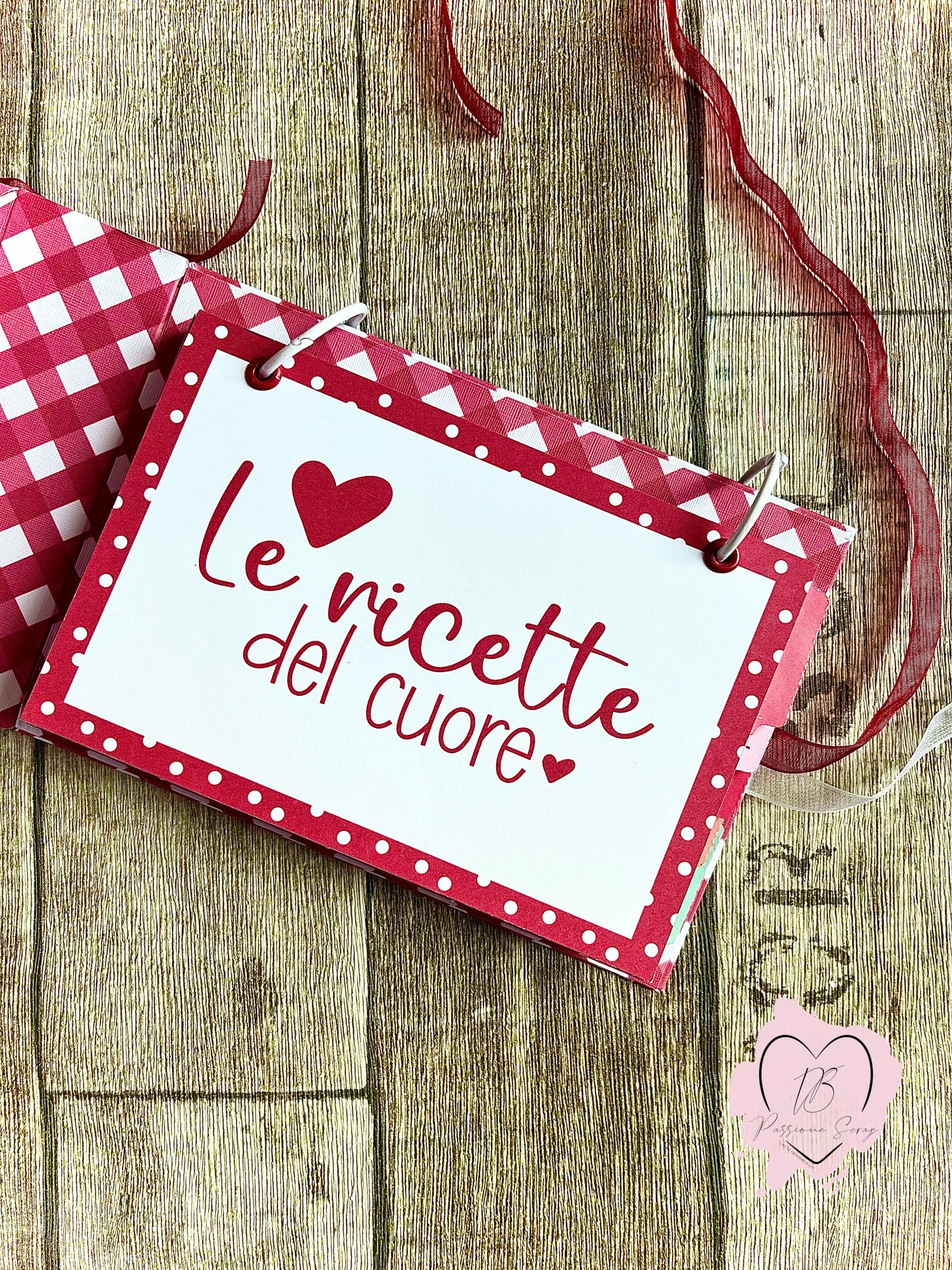 Paper Pad 12 x 12" "Le ricette del cuore"