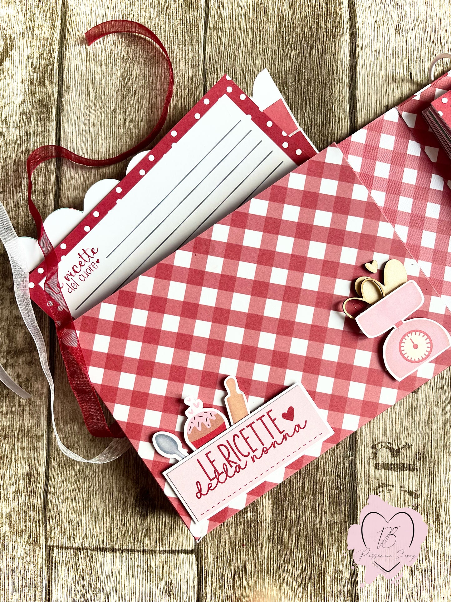 Paper Pad 12 x 12" "Le ricette del cuore"