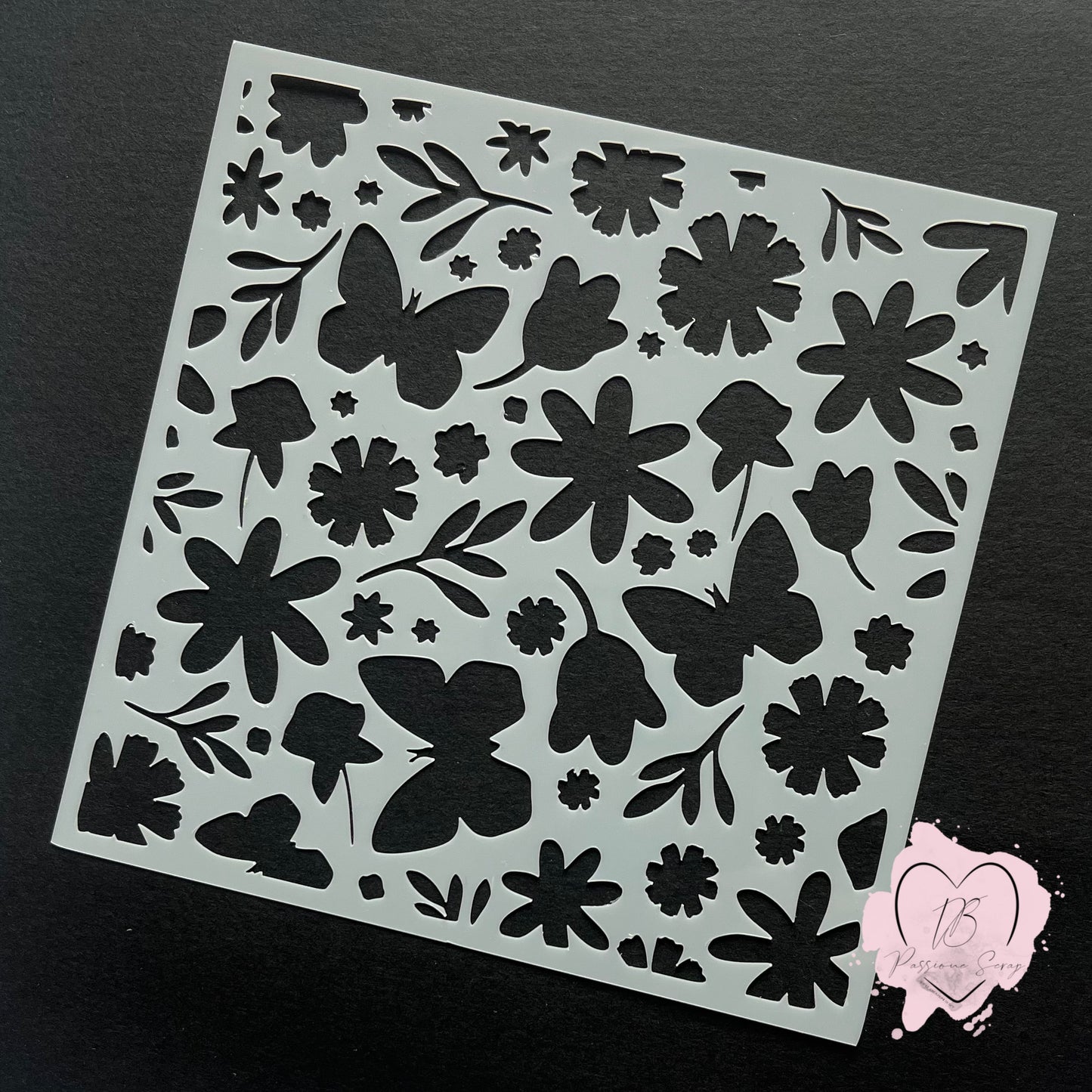 Stencil "Momenti in fiore"