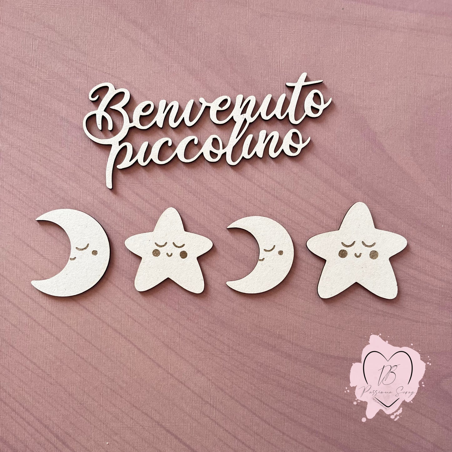 Chipboard 1Un mondo di coccole bimbo