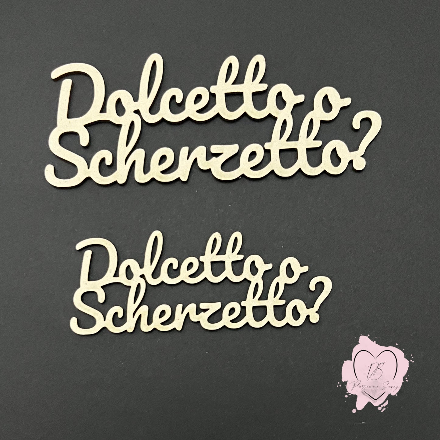 ChipBoard frase "Dolcetto o Scherzetto?" Halloween Party