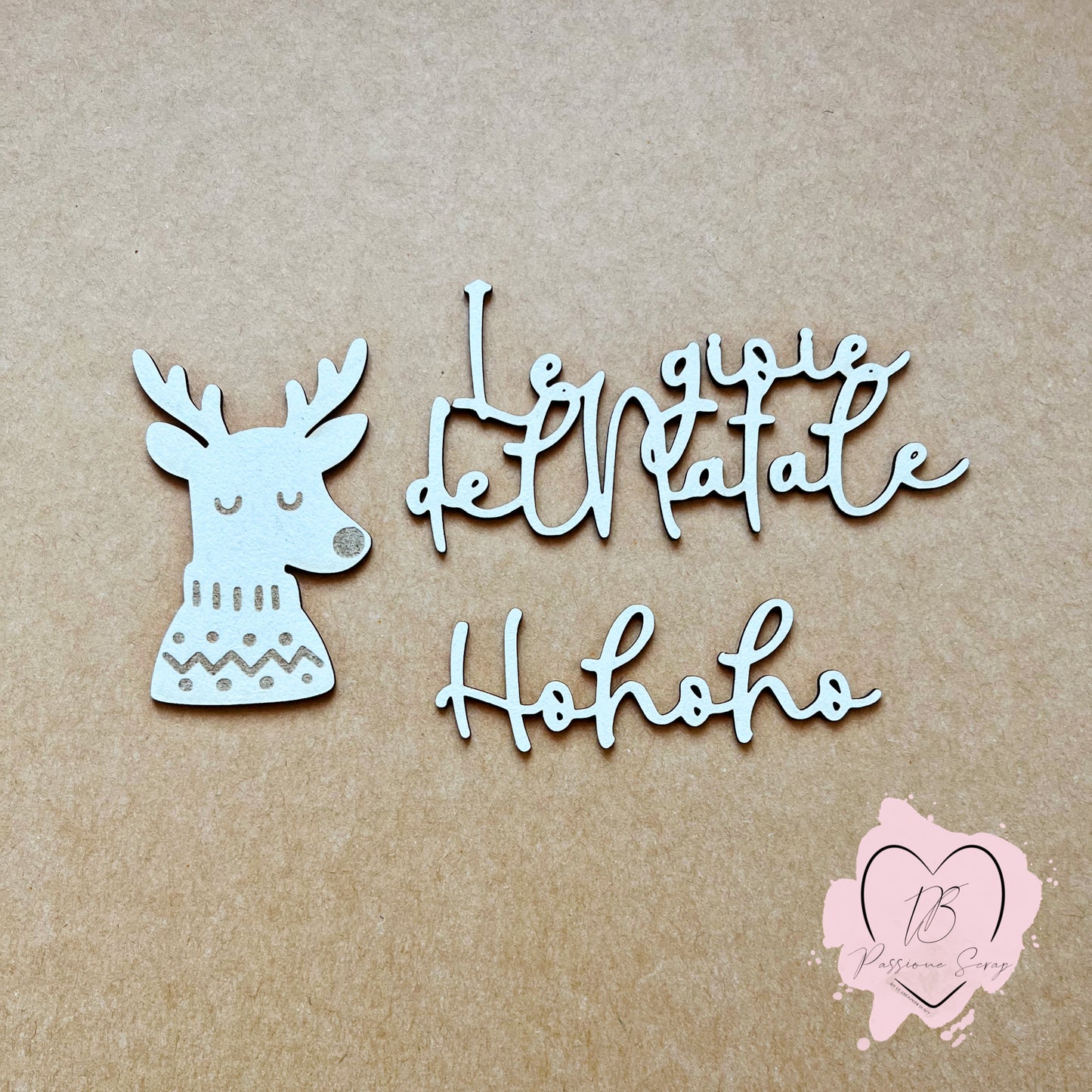 Chipboard set 1 Le gioie di Natale