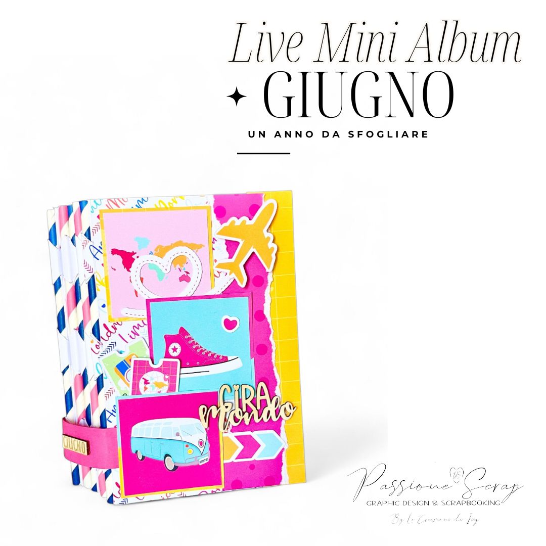 Kit mini album giugno "Gira Mondo"