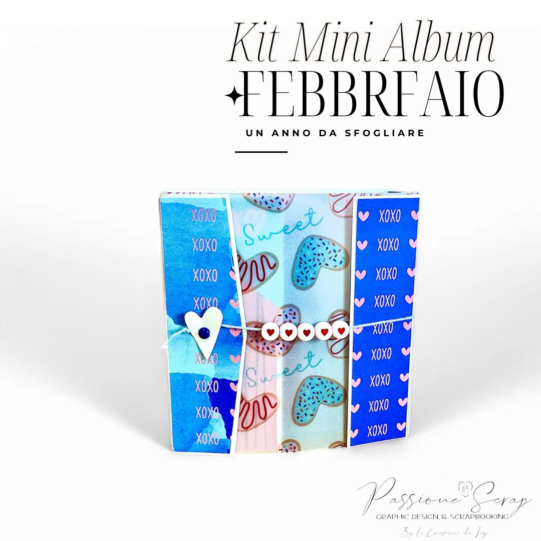 Kit mini album Febbraio