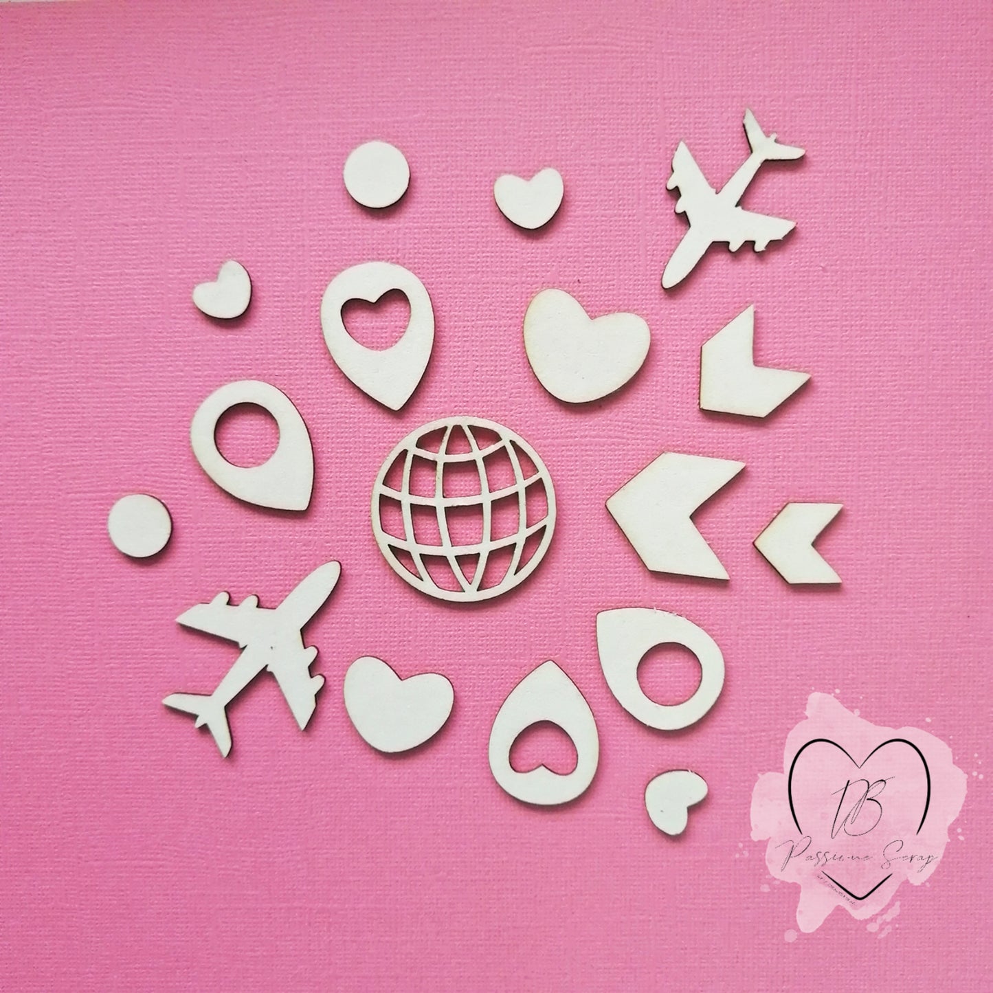 Chiopboard elementi decorativi viaggio Gira Mondo