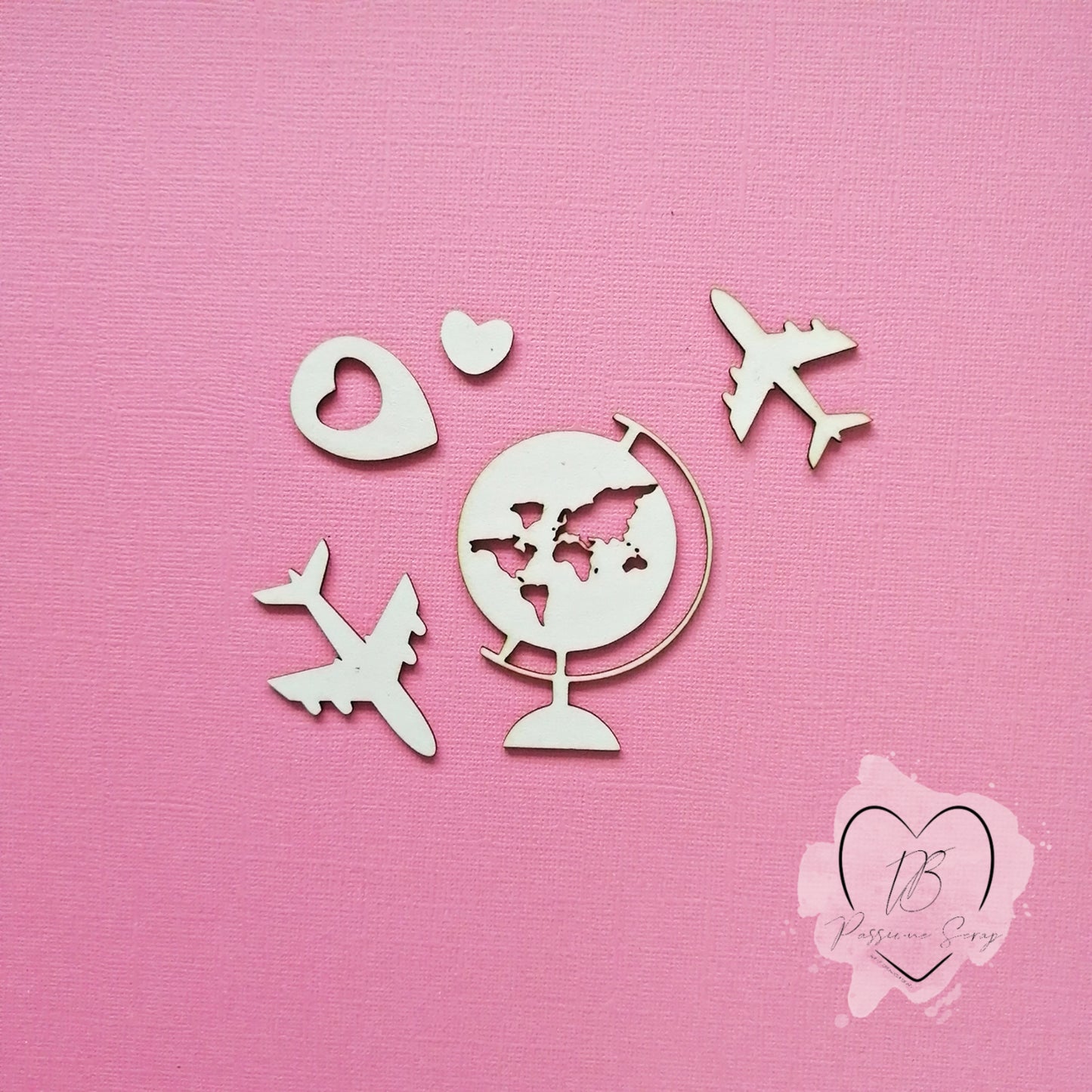 Chipboard elementi viaggio 2 Gira Mondo