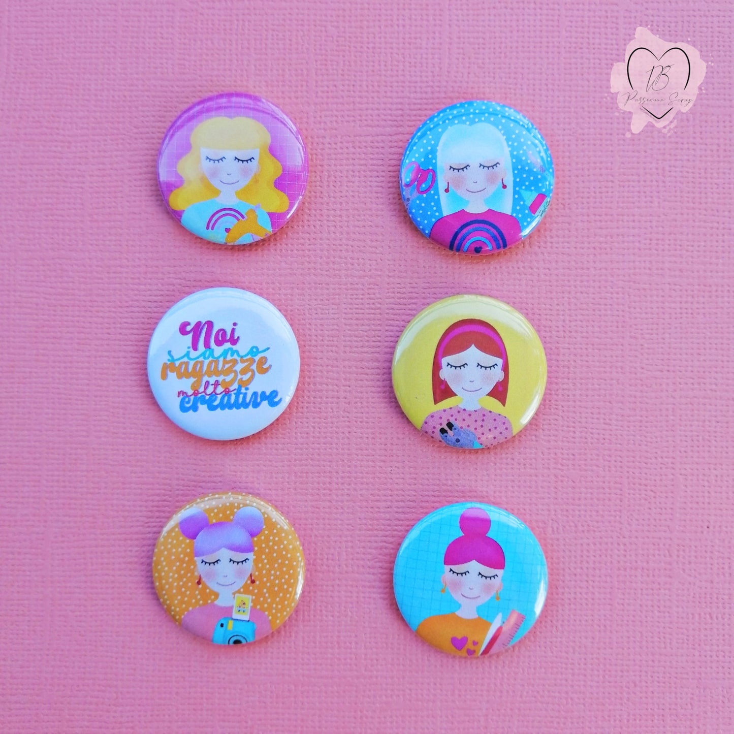 Buttons "Amiche di scrap"