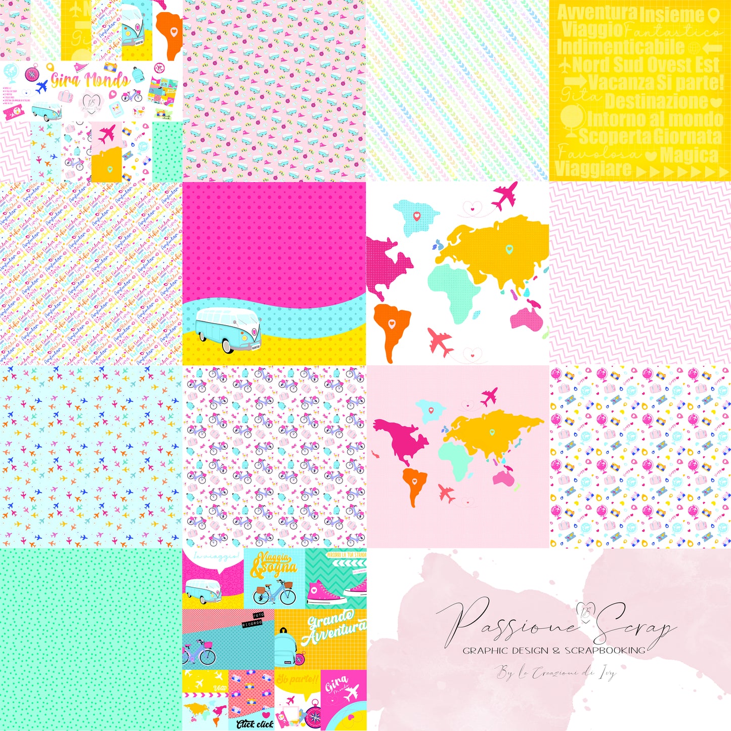 Paper Pad A4 29,7 x 21 cm Gira Mondo