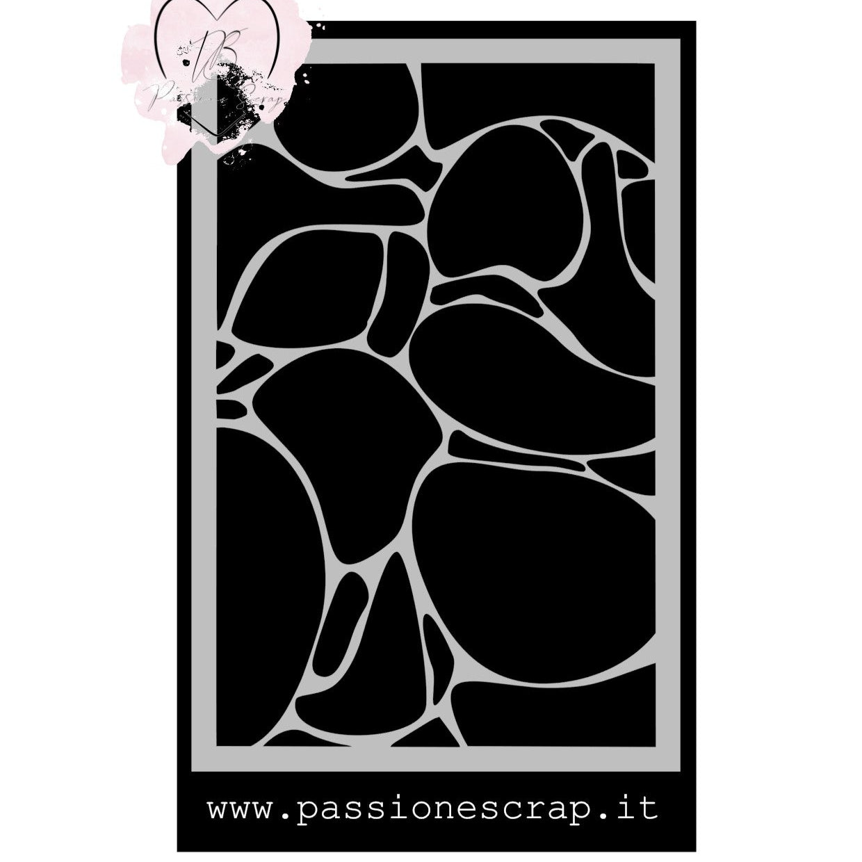 Stencil Acqua " Vita da campeggio