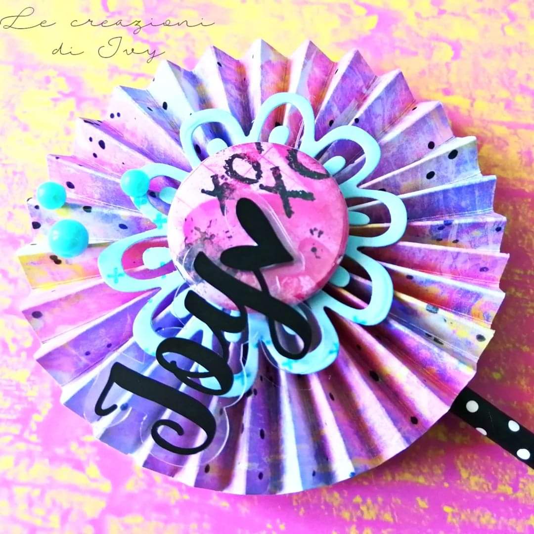 Paper Pad 12 x 12" Spots of color