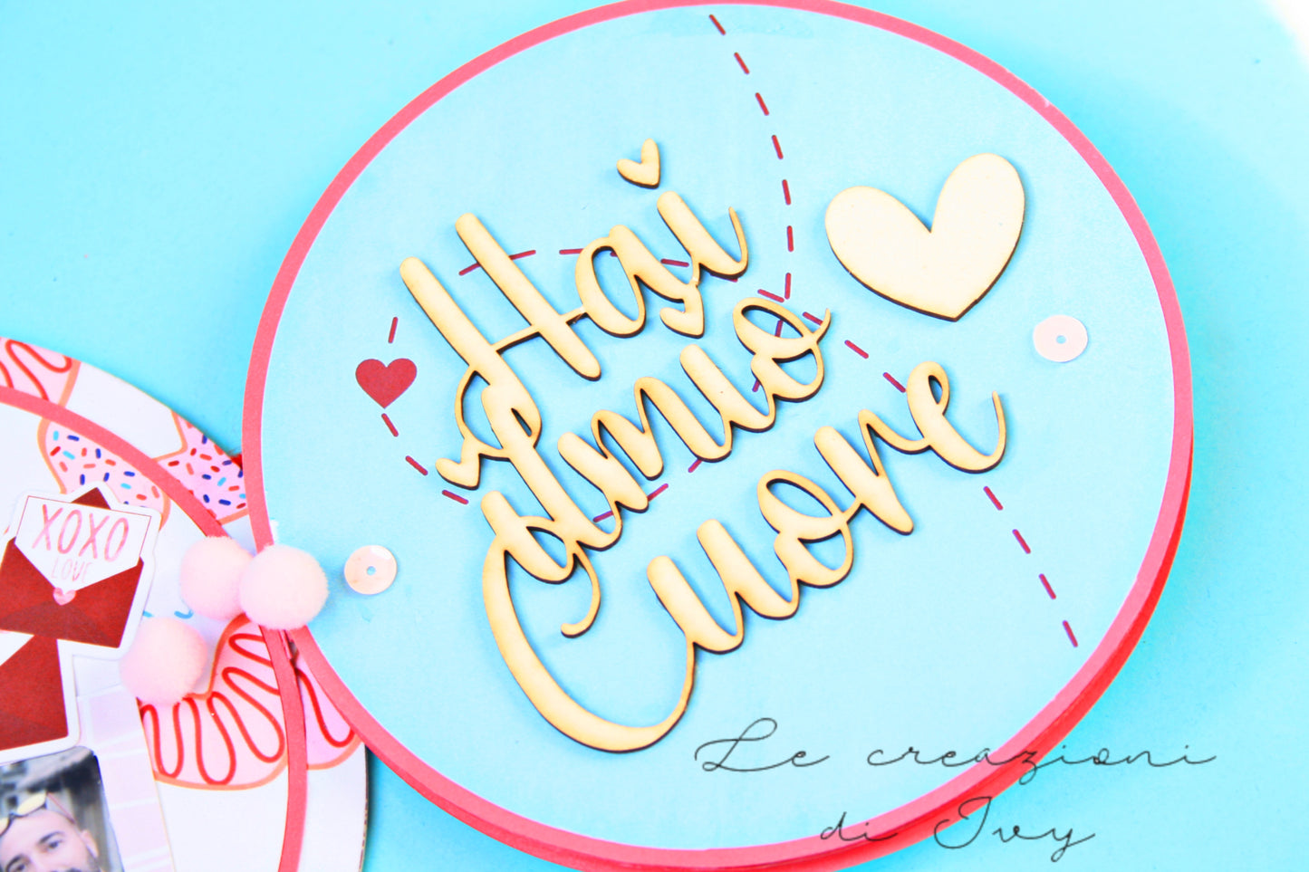 Chipboard Hai il mio cuore Dolci Ricordi