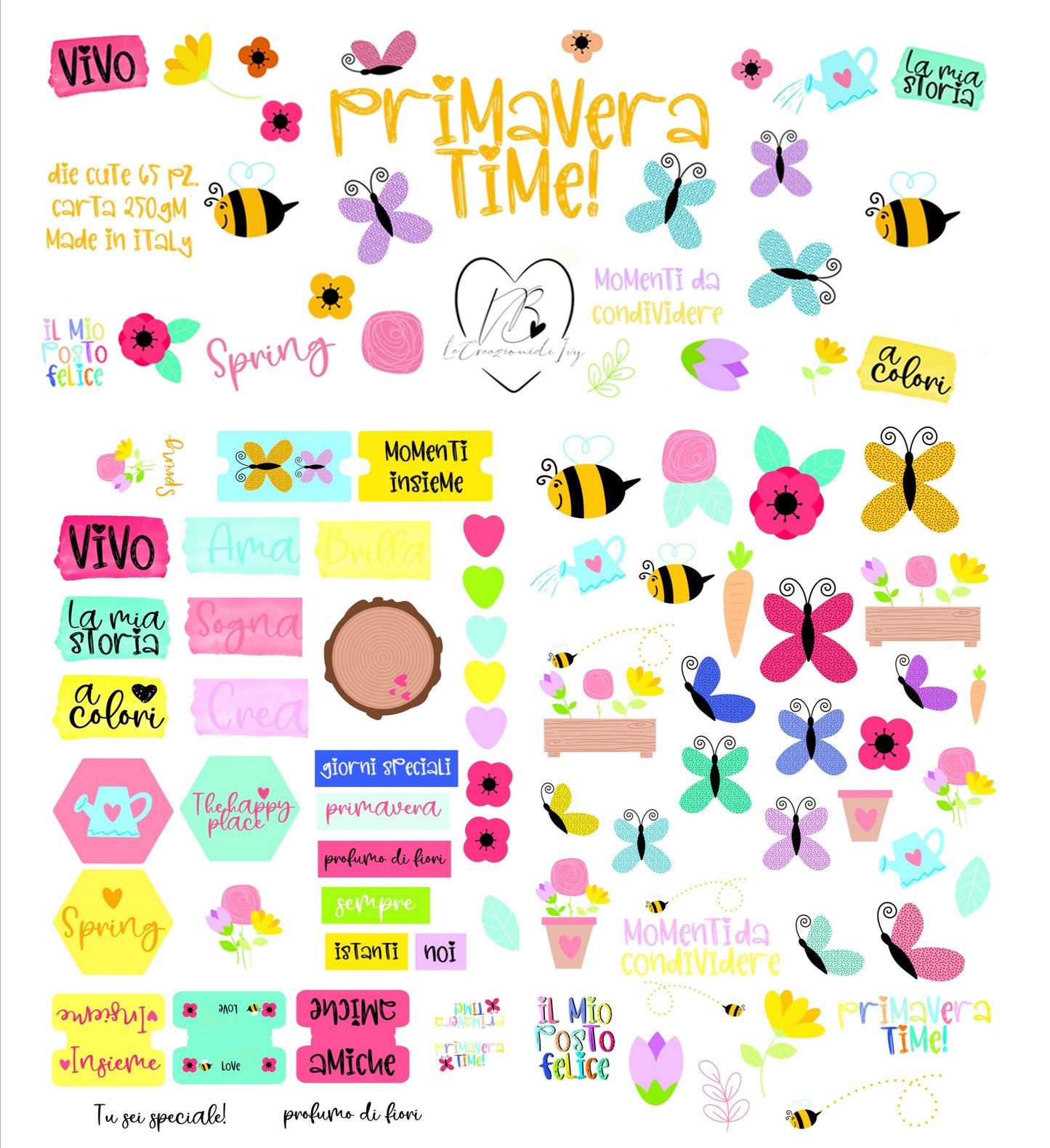 Die cuts Primavera Time