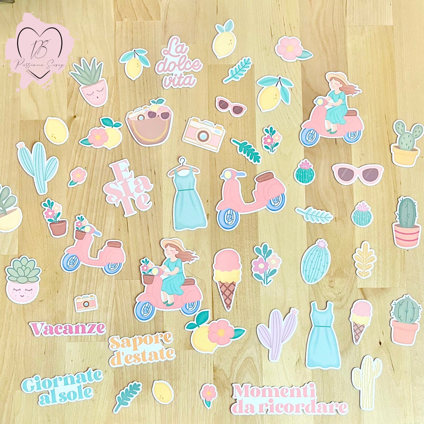 Die cuts "ESTATE"