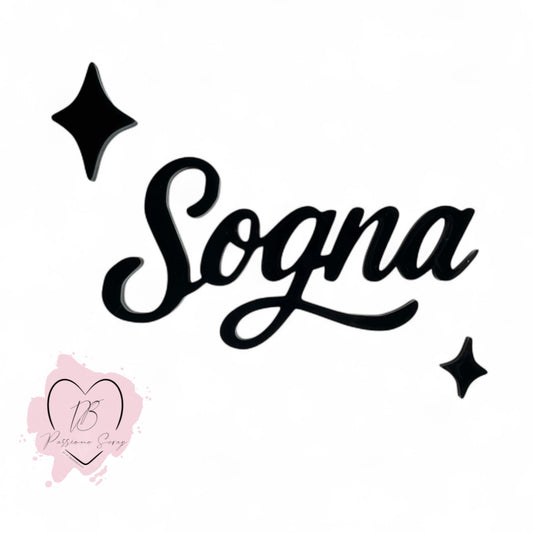 Scritta "Sogna" Vitaminica