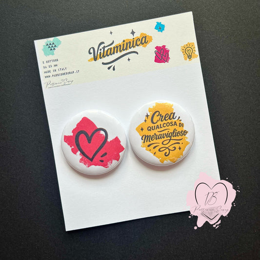 Buttons "Vitaminica"