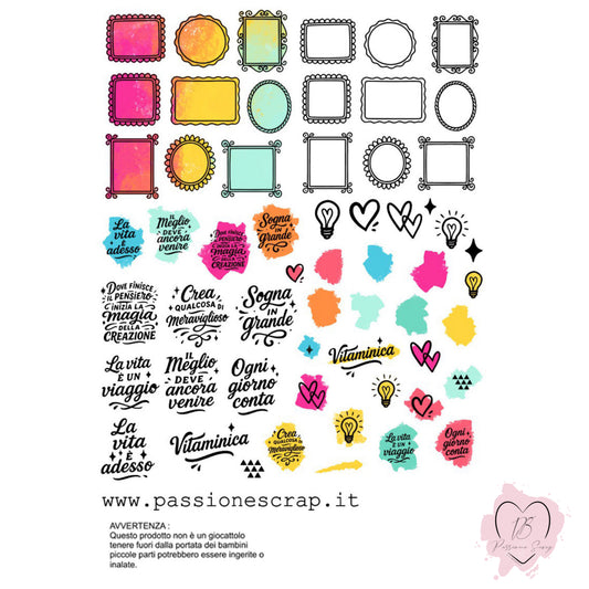 Die cuts "Vitaminica"