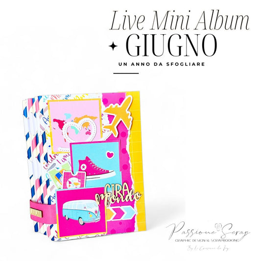 Kit mini album giugno "Gira Mondo"