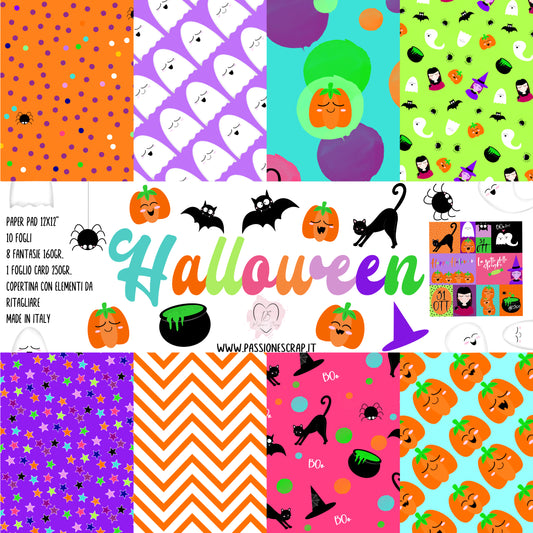 Paper Pad 12 x 12 Halloween