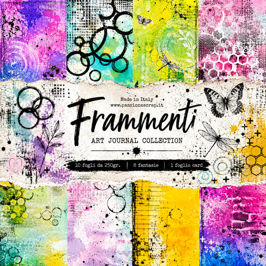 Paper Pad 12x12" Frammenti Art Journal Collection