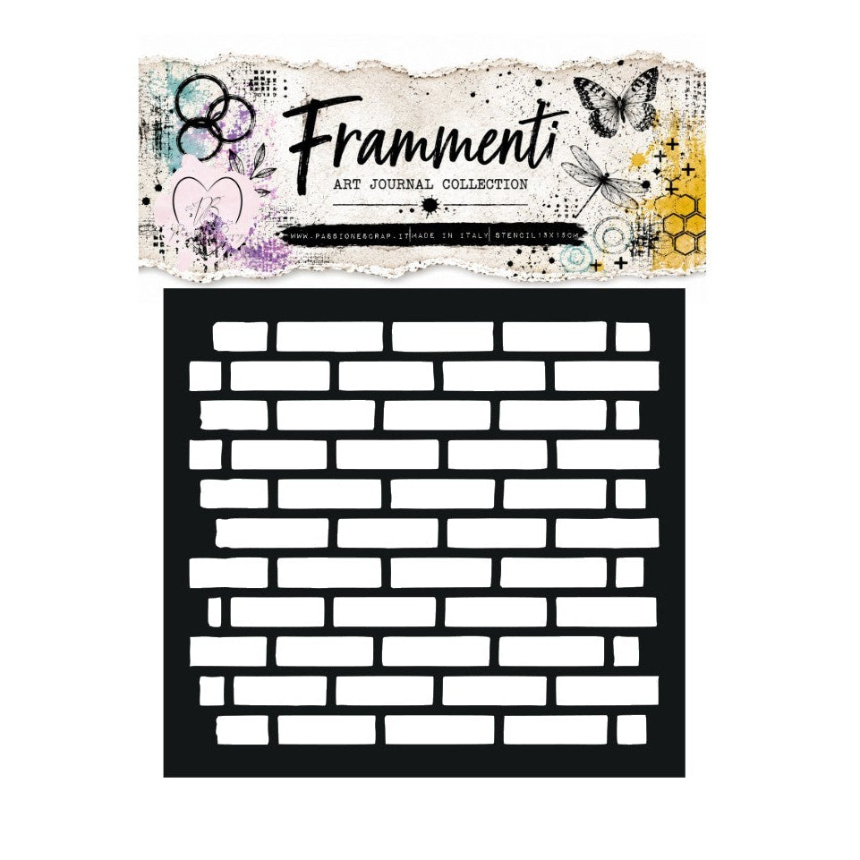 Stencil mattoncini Frammenti