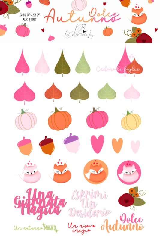 Die cuts Dolce Autunno